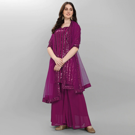 http://13.200.69.142/products/purple-embroidered-sequined-silk-georgette-semi-stitched-dress-material