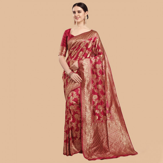 http://13.200.69.142/products/maroon-gold-ethnic-motifs-zari-silk-blend-banarasi-saree